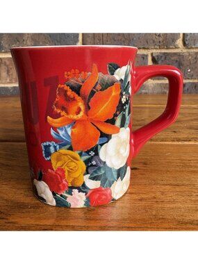 Nescafe Nestle Coffee Tea Mug Square Red Clasico Veracruz Mexico